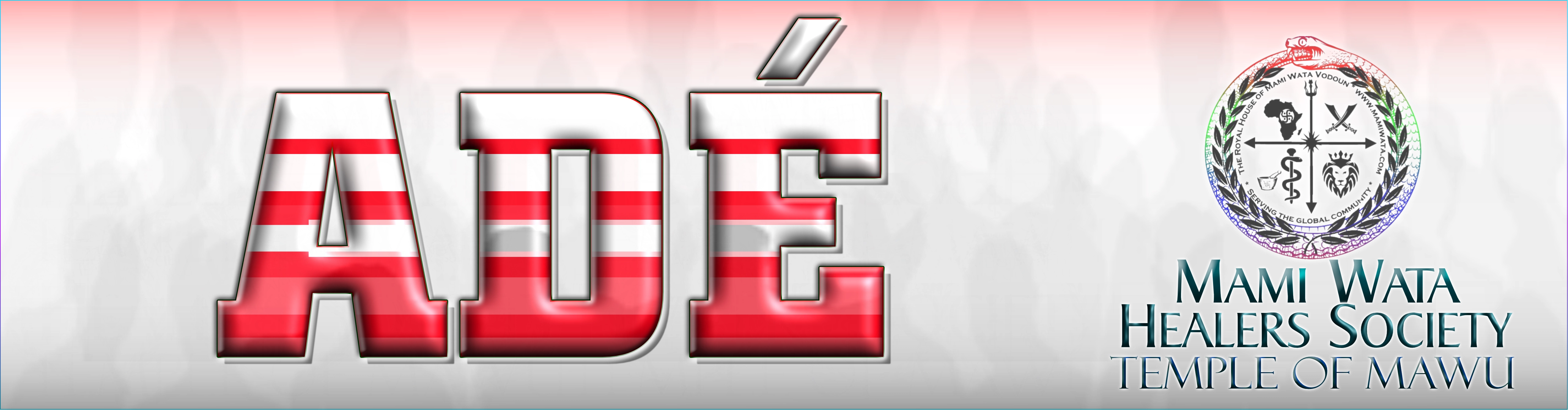 Adé logo.