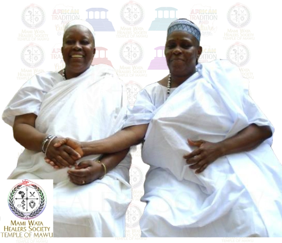 Mama Zogbe and Mama Zodede.