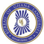 Bureau of Ghana Languages Logo.
