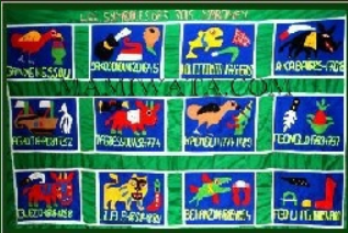 tapestry of Dahomean kings.