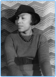 Author Zora Neale Hurston.