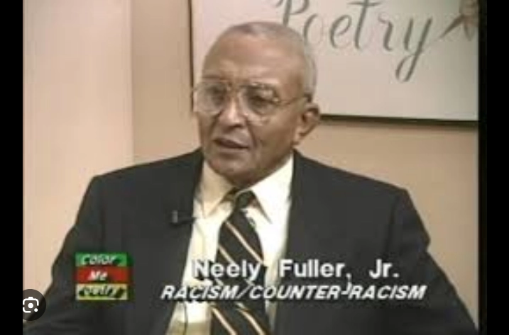 Neely Fuller in lecture.