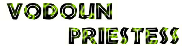 Vodoun Priestess Article Logo.