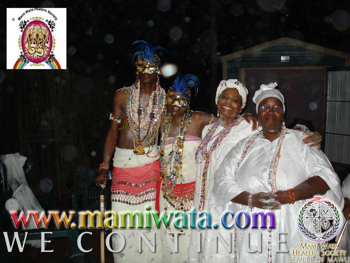 Mami Wata Devotees, Priests and Chiefs.