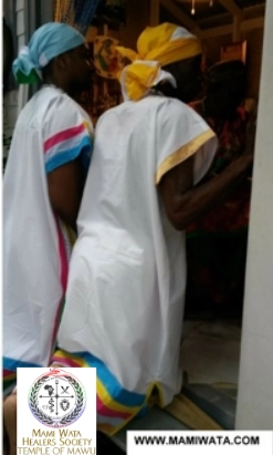 Mami Wata Devotees, Priests and Chiefs.