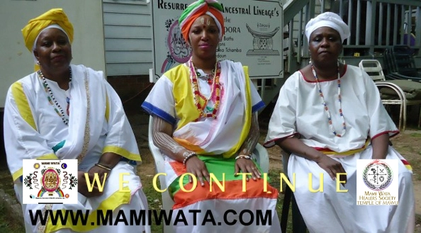 Mami Wata Devotees, Priests and Chiefs.