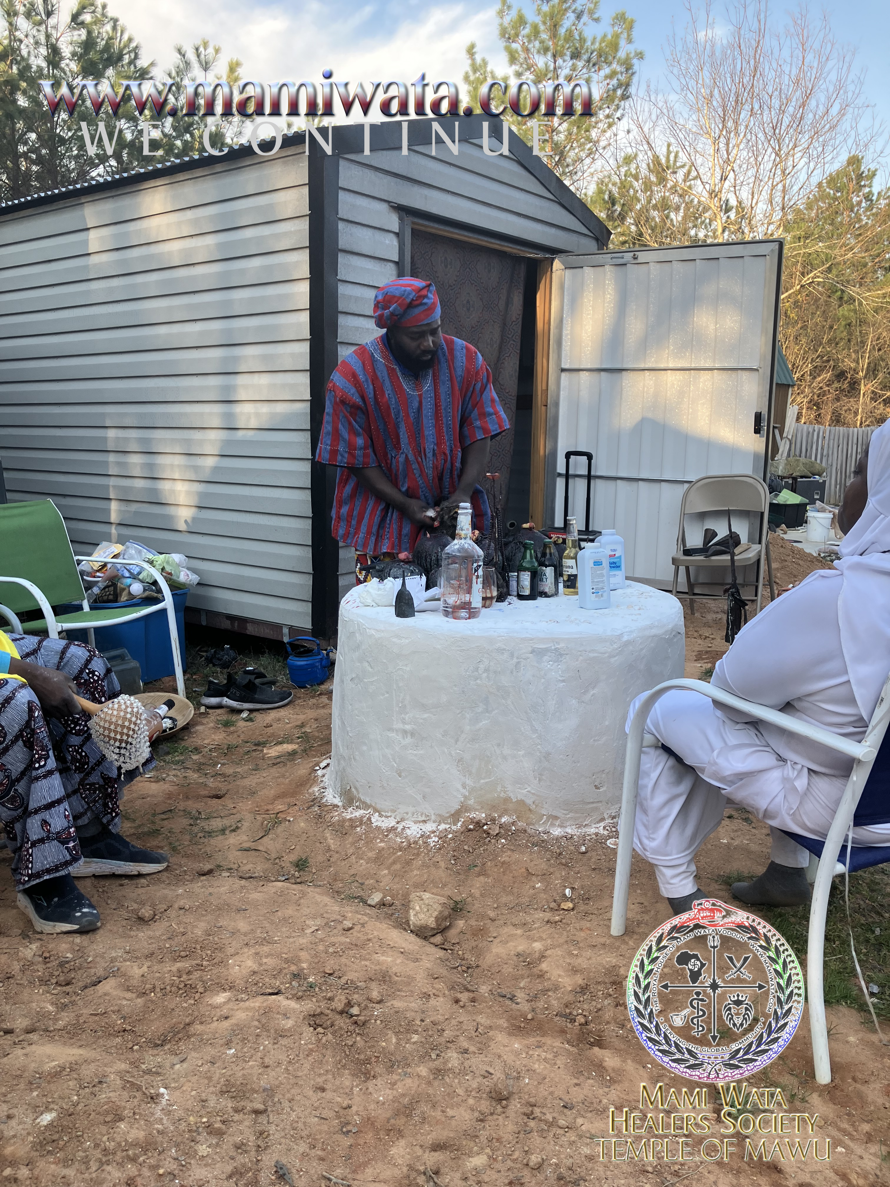 Pictures of Nana Priests, Devotees, Chiefs and Elders.
