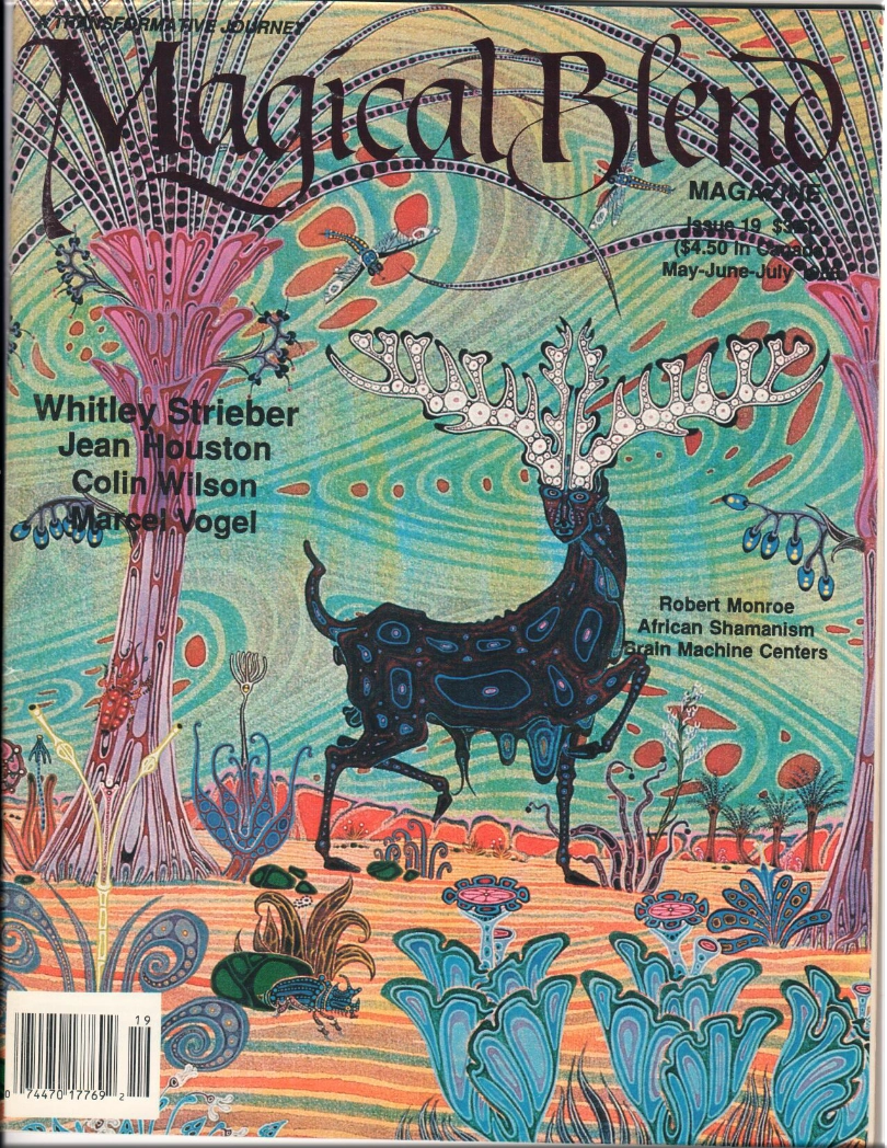 Magical Blend Magazine Cover.