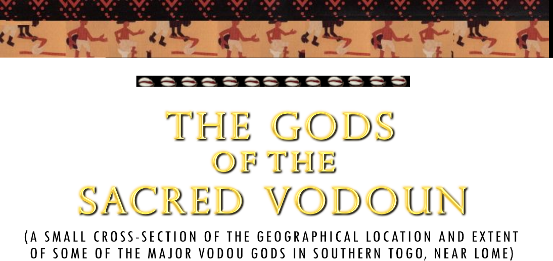 Title: Geographical Location  of the  Adja (Ewe)-Fon kingdom of Dahomey